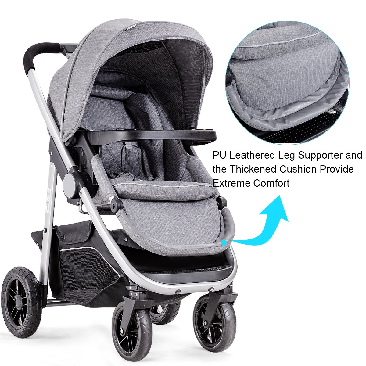 convertible pram stroller