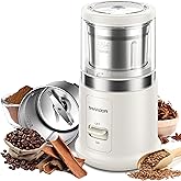 SHARDOR One Touch Coffee Grinder Electric, Spice, Herb, For Coffee Bean Spices and Seeds with 1 Removable Stainless Steel Bow