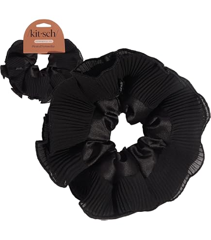 Kitsch Crochet Hair Scrunchies For Women - Gentle, No Crease  display picture 3
