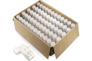 FOOCHY 60 Pack Clear Hand Sanitizer Bottles Empty Plastic Refillable Flip-Top Bottles for Hand Sanitizer Shampoo Lotion,etc - No BPA/Parabens, 60ml/2oz