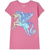 The Children's Place Girls Short Sleeve Graphic Tee