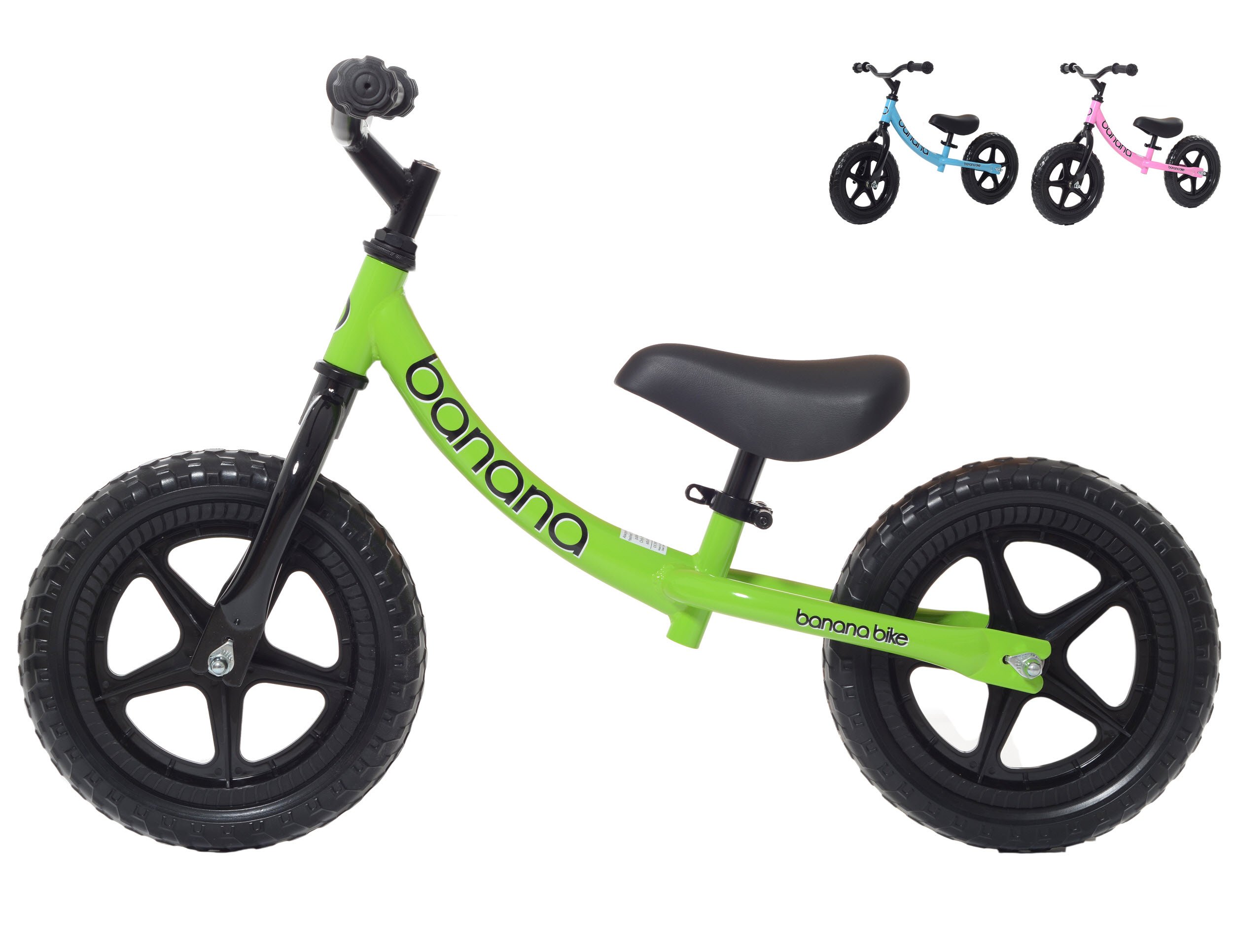 Banana Bike LT Lightweight Balance Bike for Kids 2, 3 4 Year Olds