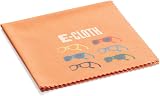 E-Cloth Glasses Microfiber Cloth Orange 1 Pack Streak-Free Lens Cleaning
