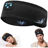 Fulext Sleep Headphones Headband Bluetooth 5.4, Sleeping Headphones with Ultra-Thin HD Stereo Speakers for Side Sleepers, Wireless Sports Headband Headphones for Running, Yoga, Meditation