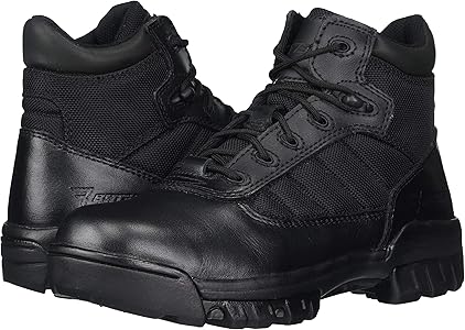 bates men's enforcer 5 inch nylon leather uniform boot