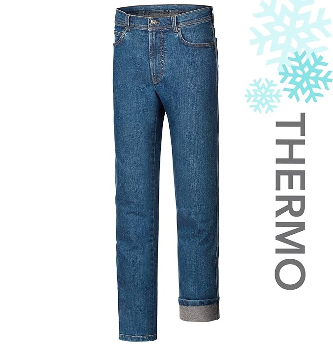 Jan Vanderstorm Herren Thermojeans Helmwald