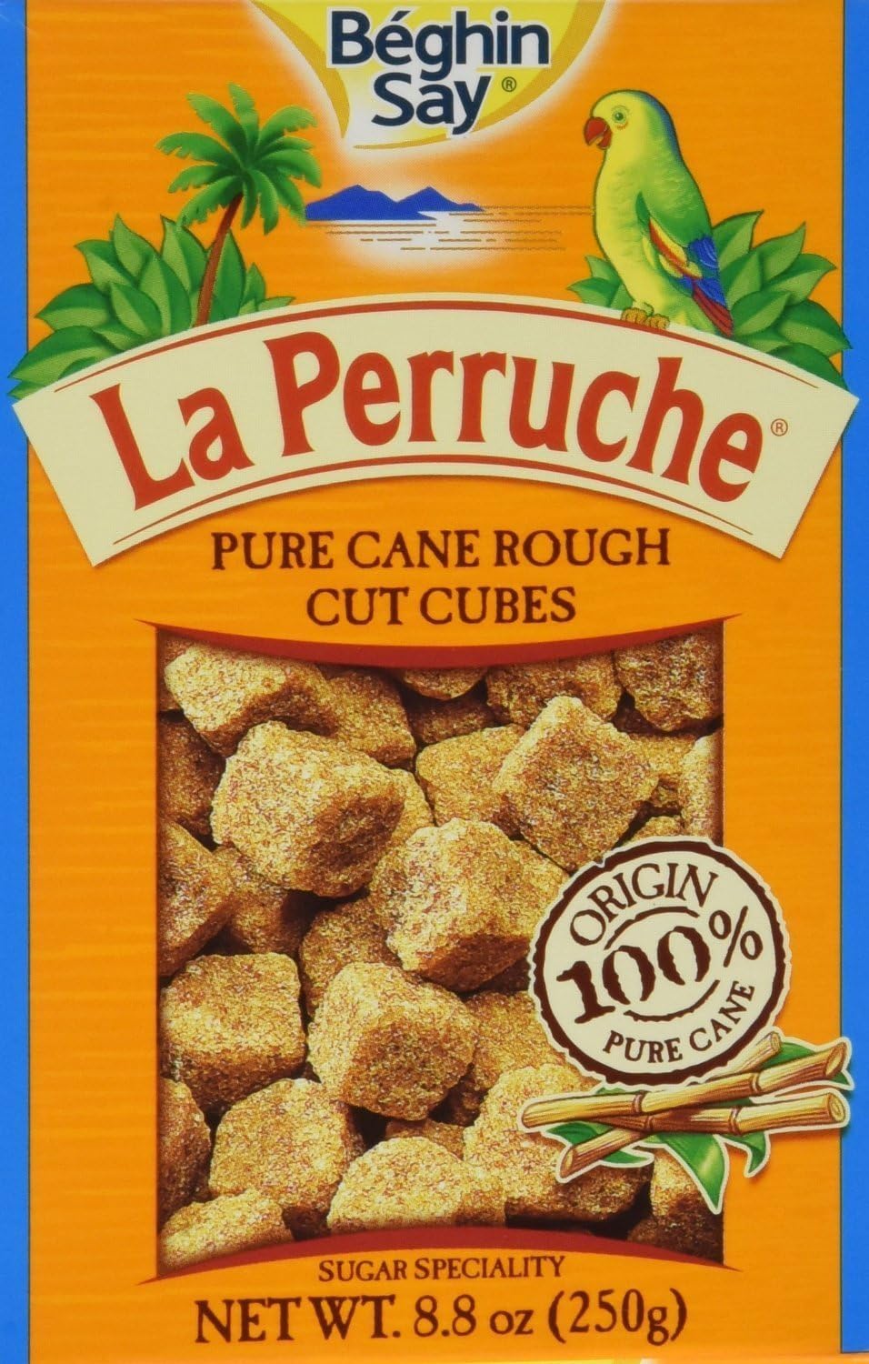 La Perruche Rough Cut Brown Sugar Cubes 8.8oz Boxes