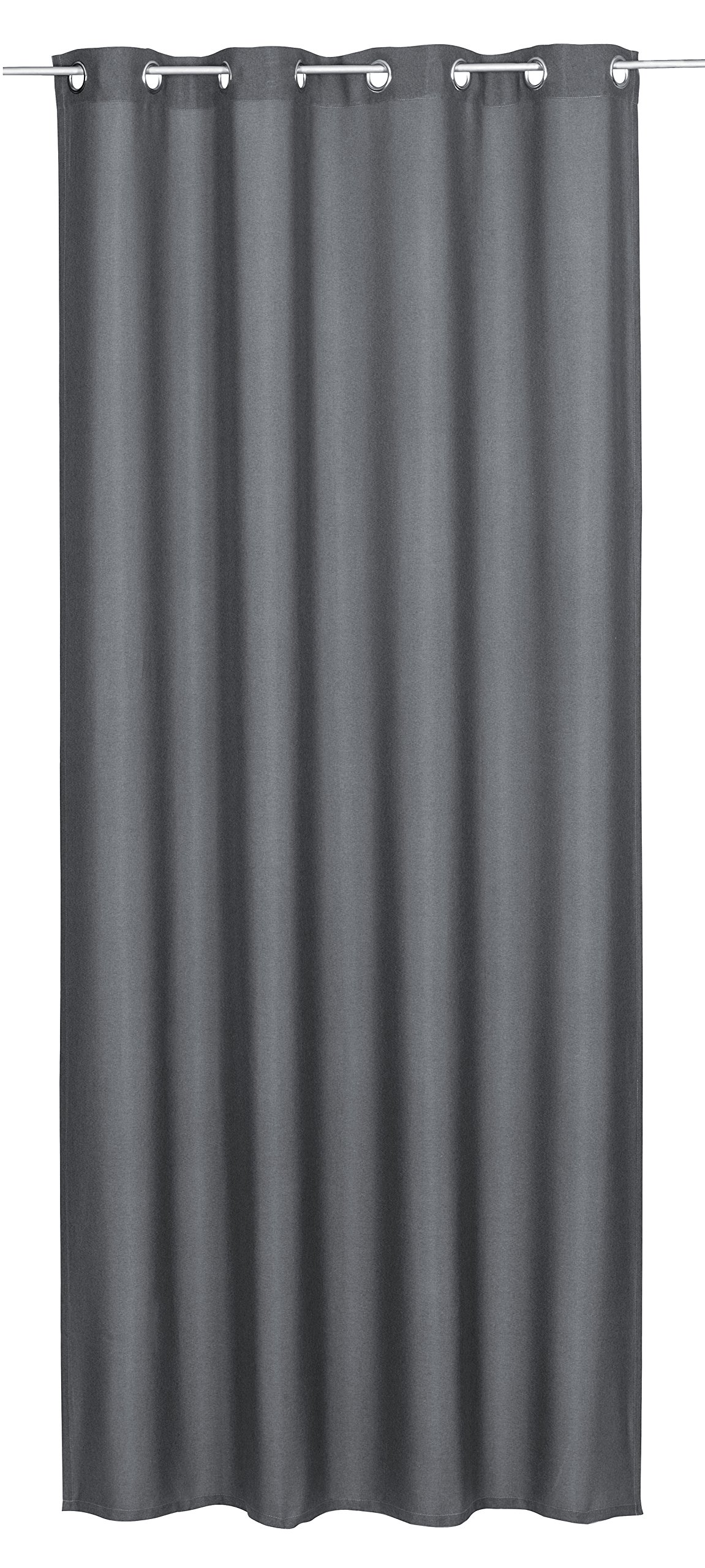 Elbersdrucke Finished Decoration, Polyester, Darkgray, H255 x B140 cm (1er Pack)