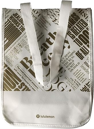 Amazon Com Lululemon 20th Anniversary Small Reusable Tote