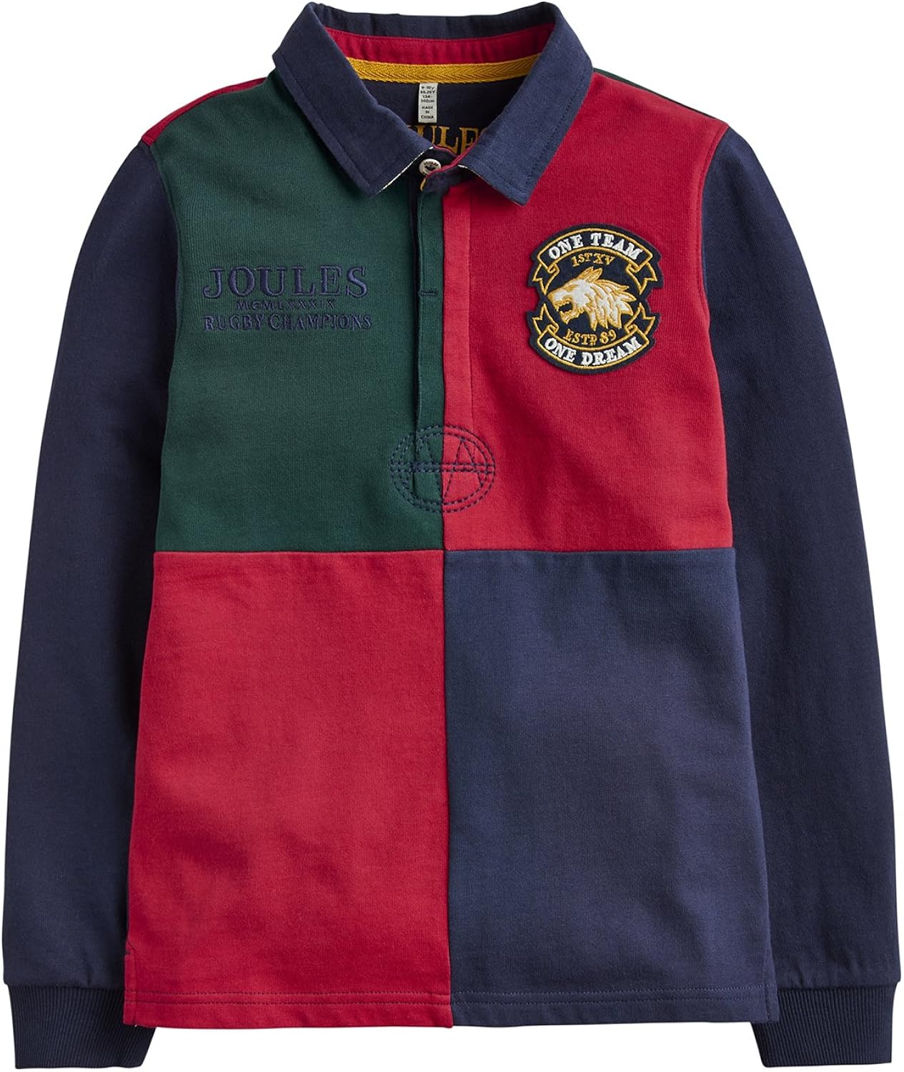 Joules Rugby Shirt Harlequin 5 Years 110 cm Amazon.co.uk Clothing