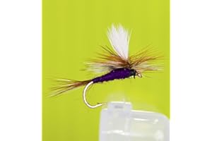 Outdoor Planet All-Time Favorites Trout Assortment Dry Flies/Nymph/Caddis/Mayfly/Attractor/Wet Flies Trout Fly Fishing Flies