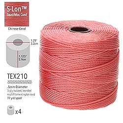 The Beadsmith S-Lon Bead Cord – .5 mm Twisted