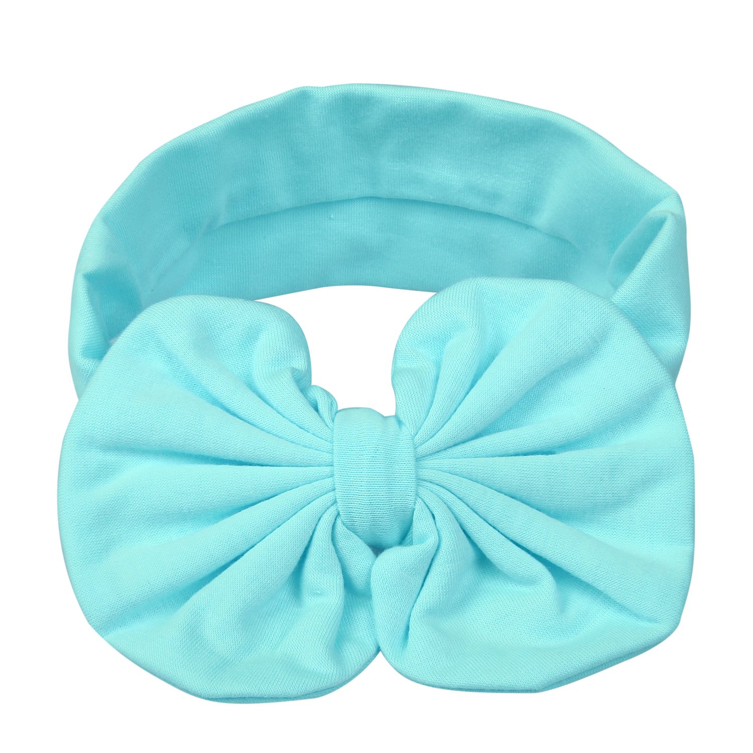 Itaar Baby Girl Headband Soft Bow Knot Cotton Head Wrap Set Of 8 Colors