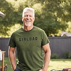 Tewmeu Girl Dad Shirt for Men Best T Shirt Gift for