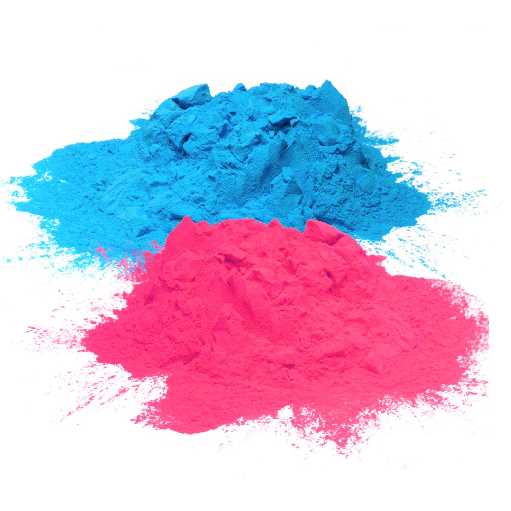 Blue and Pink Coloured Powder for Gender Reveal, Colour Run, Photoshoots And Various Art (500gms packets of each colour)