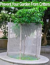 TOYPOPOR 16in x 15ft Plastic Chicken Wire Mesh with 20 Zip Ties view 3
