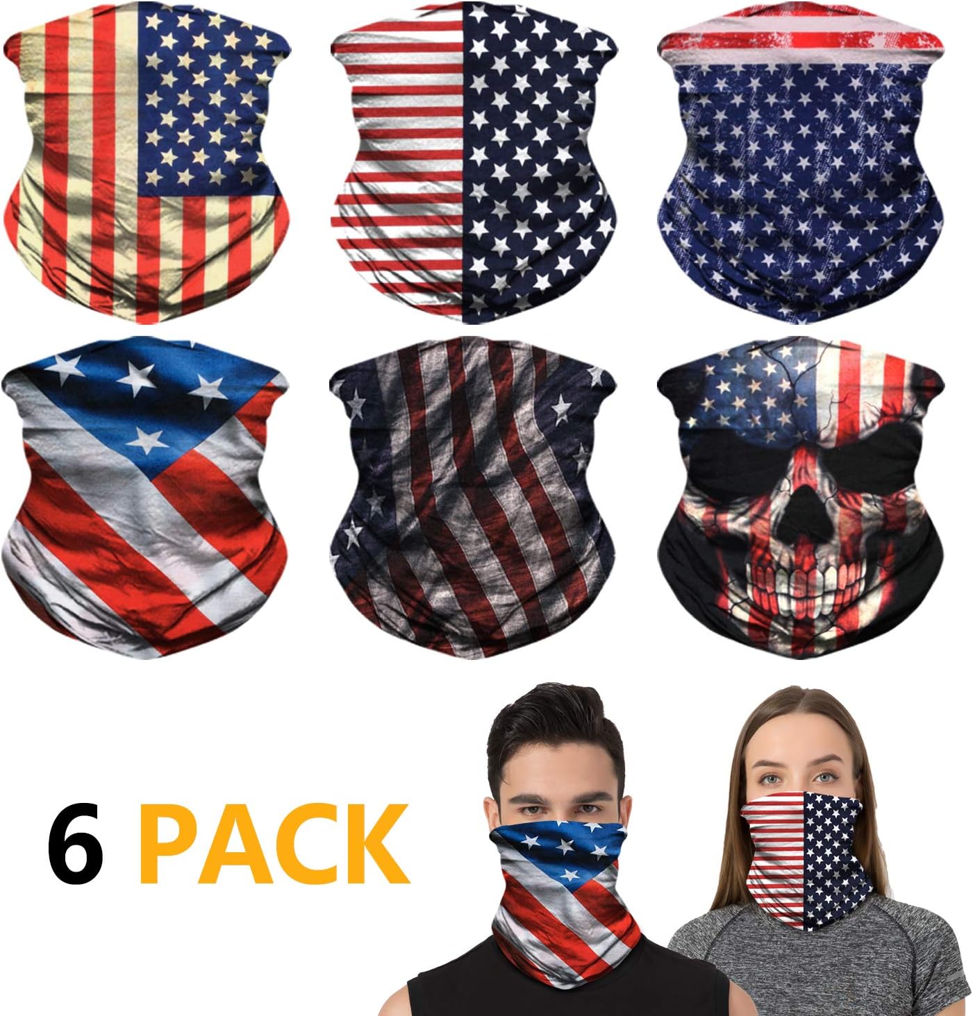Neck Gaiter Headwear Headband Head Wrap Scarf Mask Neck/Ear Warmers Headbands Perfect for Winter Fishing, Hiking, Running, Motorcycle etc& Daily Wear for Men and Women