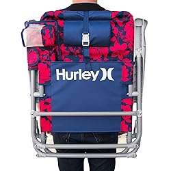 Hurley Backpack Beach Chair, One Size, Turquoise