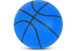 mtlsttbd Silent Basketball, 2025 Upgrade Dribble Silent Basketball The Handleshh Silent Basketball Dribbling Indoor, Foam Basketball Indoor Training Ball for Various Indoor Activities