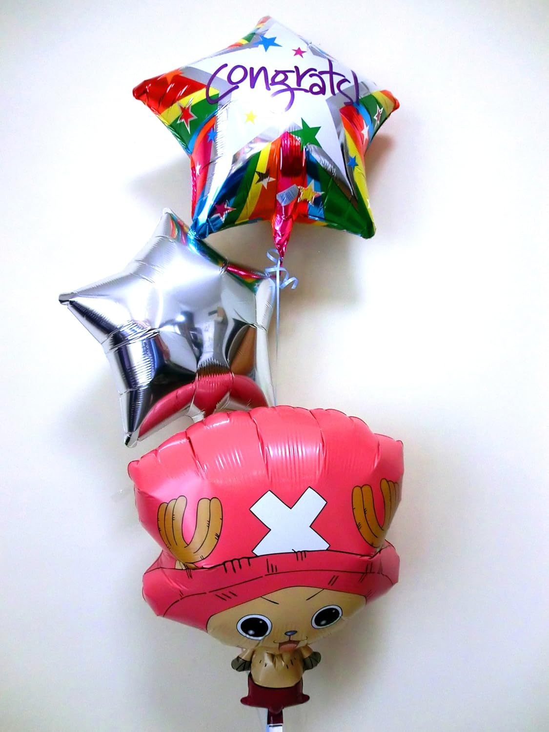 Amazon 卒業祝 卒園祝 入学祝 七五三 誕生祝 バルーンギフト ワンピース チョッパー お祝バルーン 風船 バルーン おもちゃ