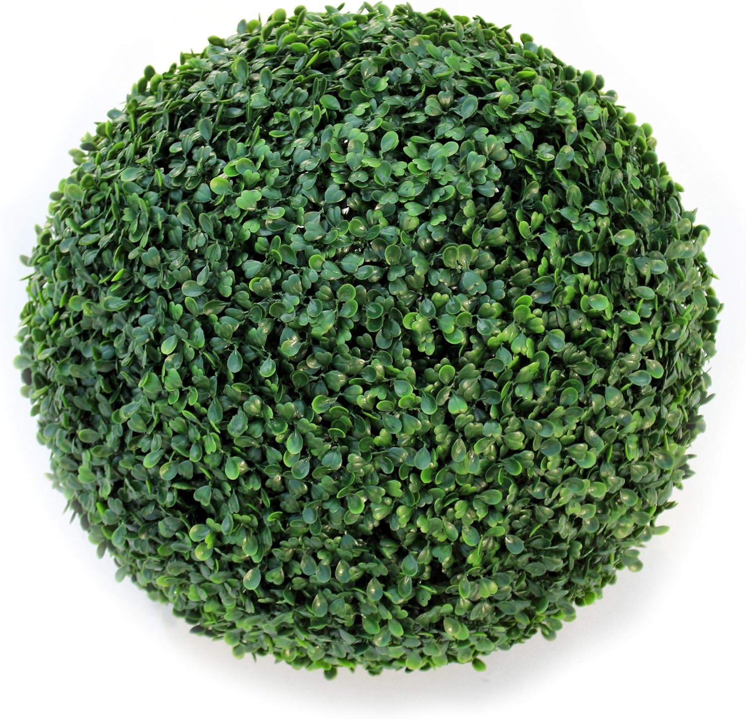 UV and Water Resistant 11 inch Boxwood Topiary Ball Artificial Greenery Ball Bush