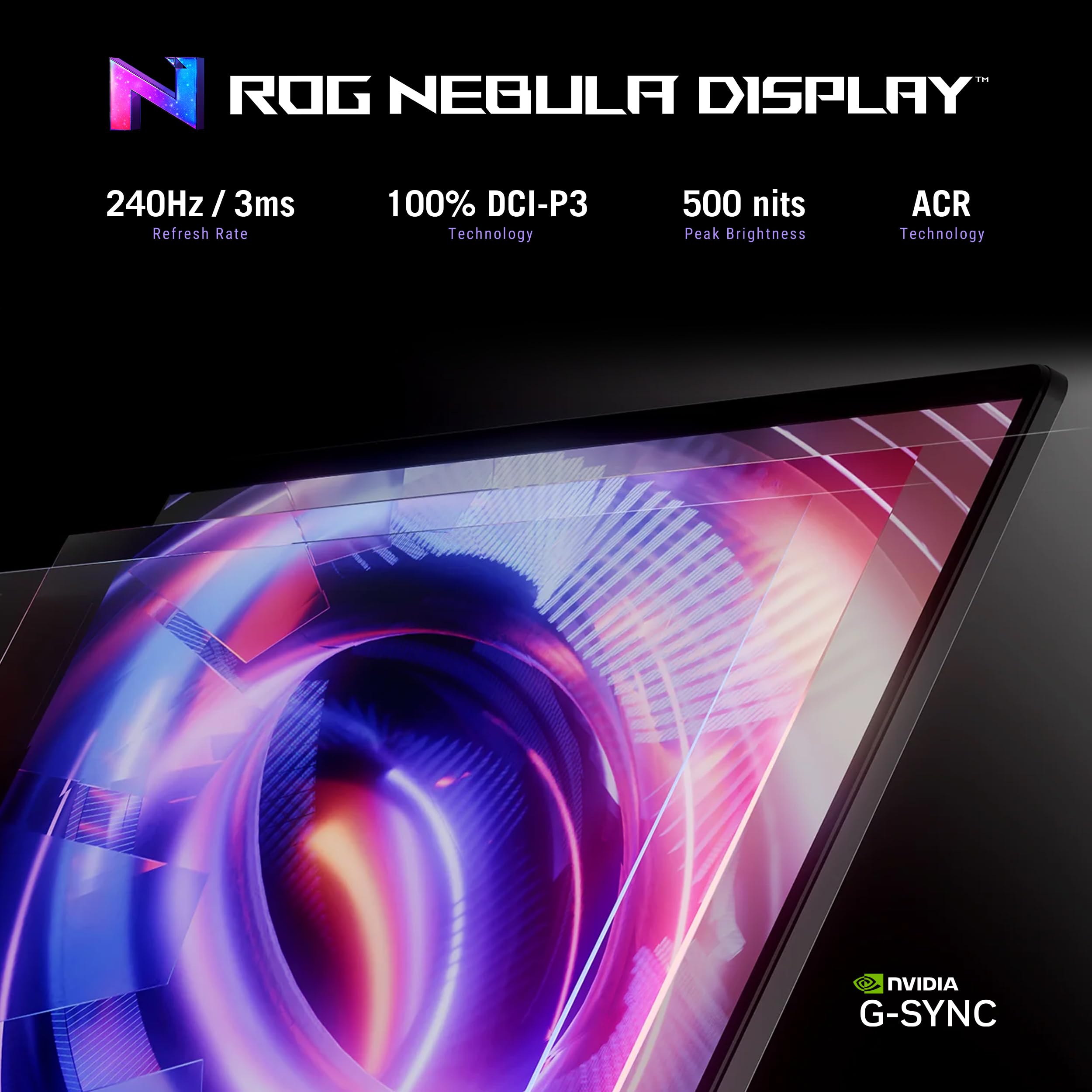 ASUS ROG Strix G18 (2025) Gaming Laptop, 18” ROG Nebula 16:10 2.5K 240Hz/3ms, NVIDIA® GeForce RTX™ 5070, Intel® Core™ Ultra 9 275HX, 32GB DDR5-5600, 2TB PCIe Gen 4 SSD, Wi-Fi 7, Windows 11 Pro