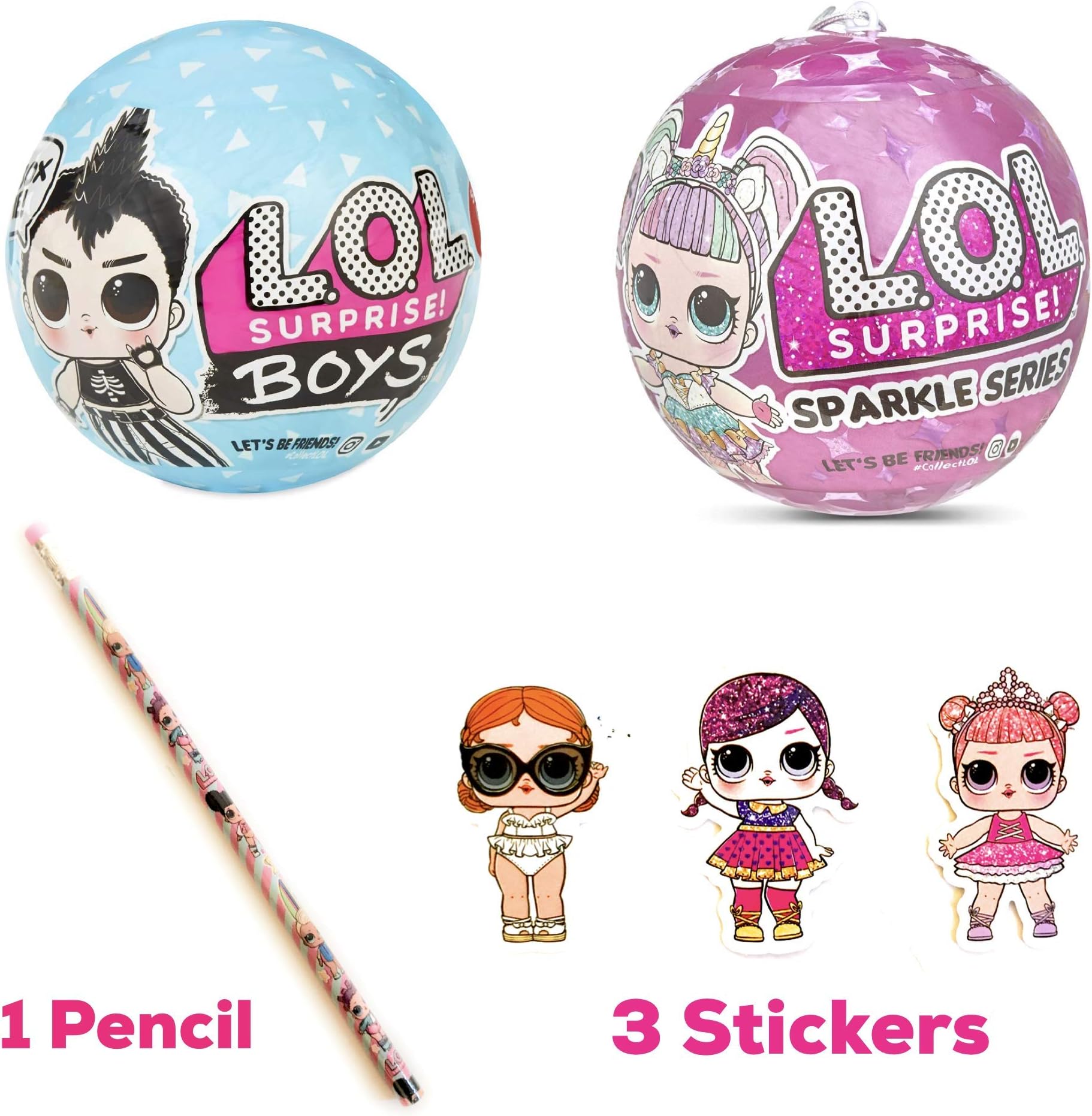 LOL Surprises Sparkle Series & Boys Series 2 Pack