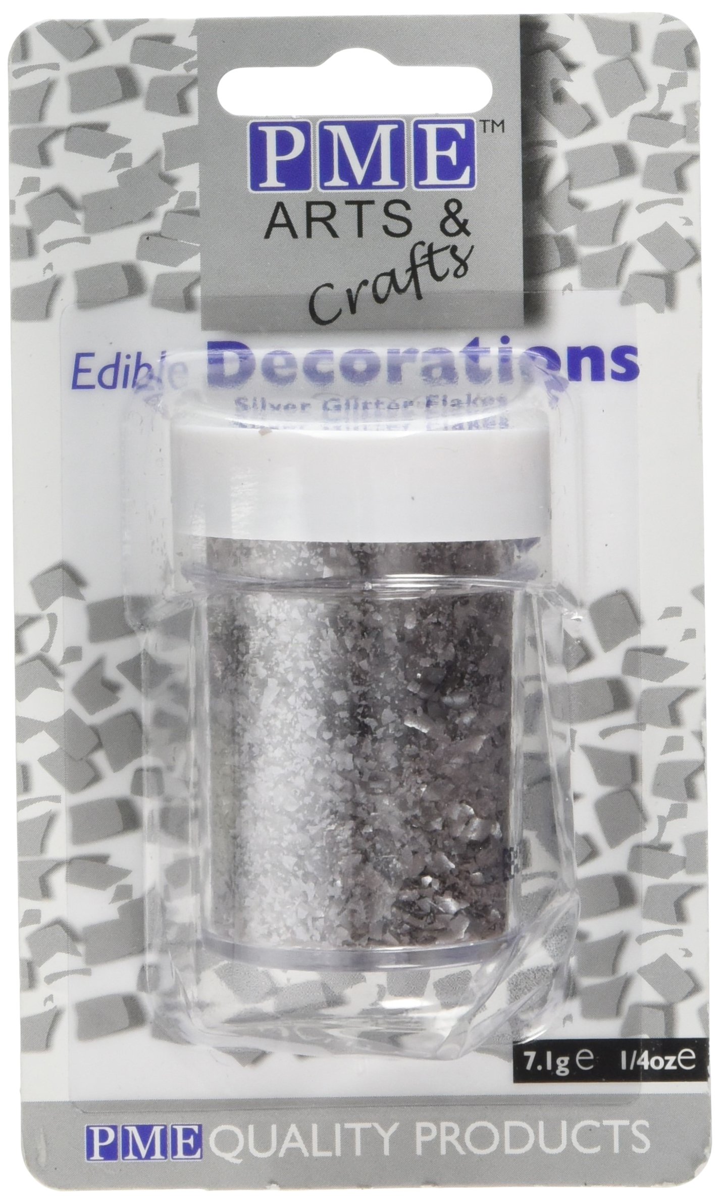 PME Glitter Flakes Silver