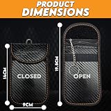 Xtremeauto Car Key Signal Blocker Pouch 2 Pack Faraday RFID Anti Theft view 5