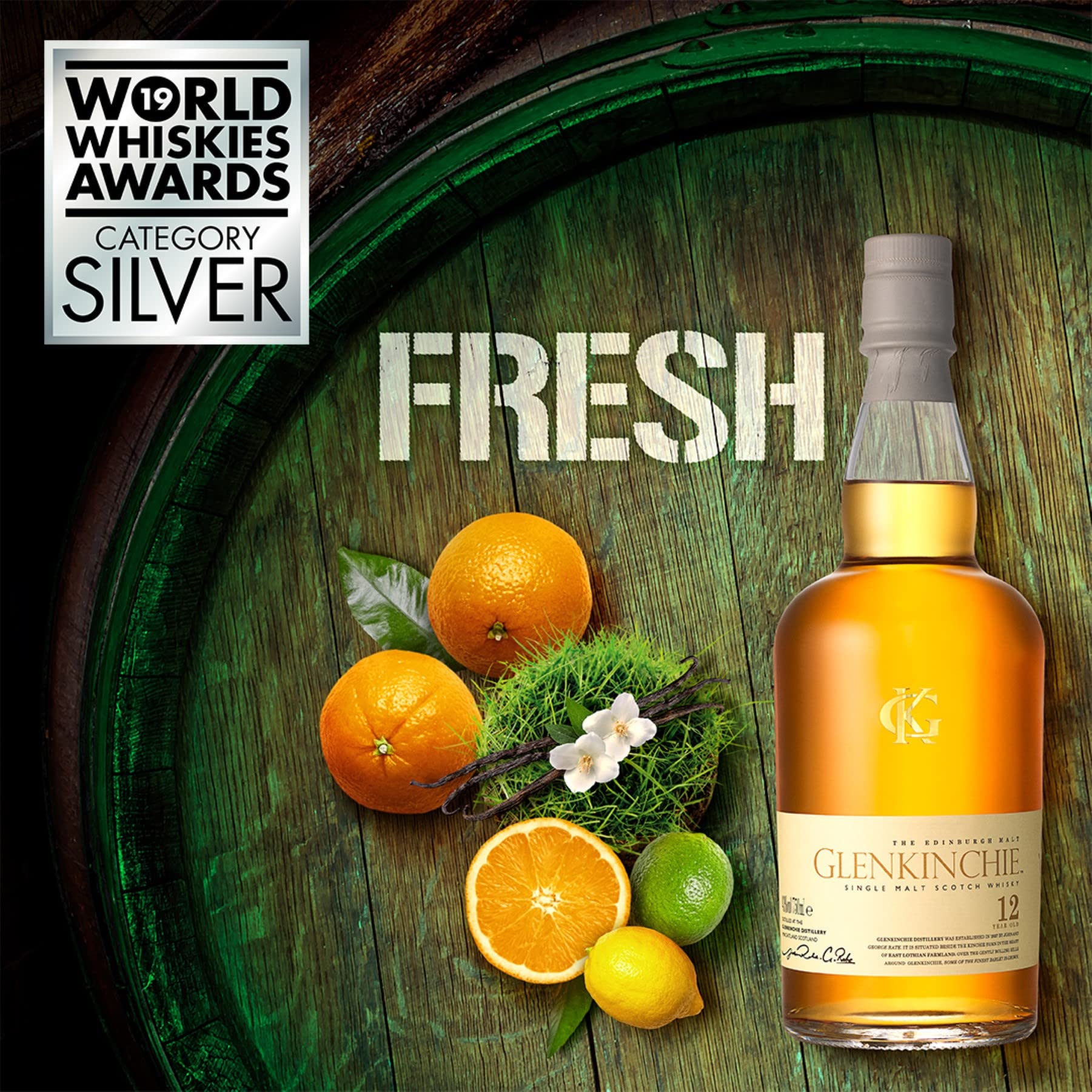 Glenkinchie 12 Jahre Distillers Edition 2018 Single Malt Scotch Whisky (1 x 0.7 l) 4