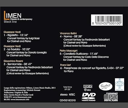 Meloni Fabrizio Yos Across Virtuosity Cd Dvd Fabrizio Meloni Takahiro Yoshikawa V Bellini P Mascagni F Liszt G Verdi G Rossini Amazon Com Music