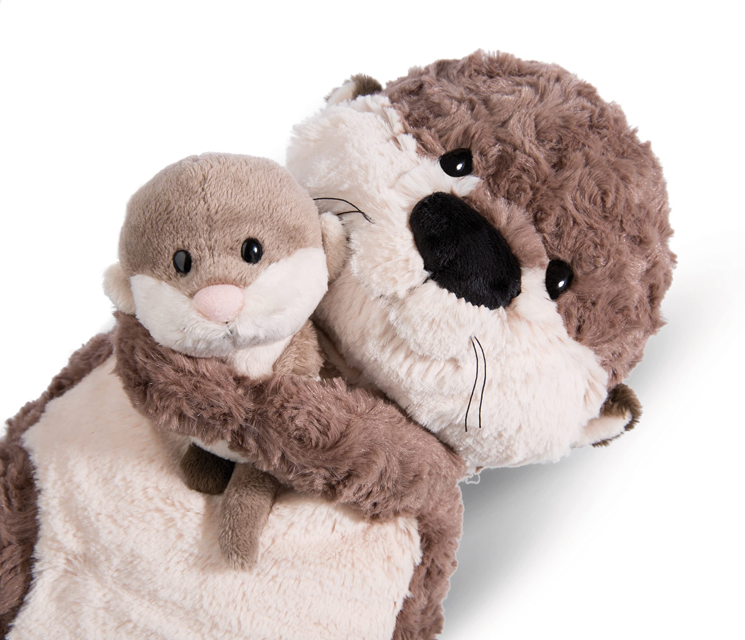 NICI Kuscheltier Otter Oda & Odalina 40 x 20 cm 2-in1 Kissen - 49169 2