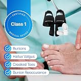 Sports Laboratory Bunion Corrector Set for Women & Men - Silicone Toe Spacers view 5