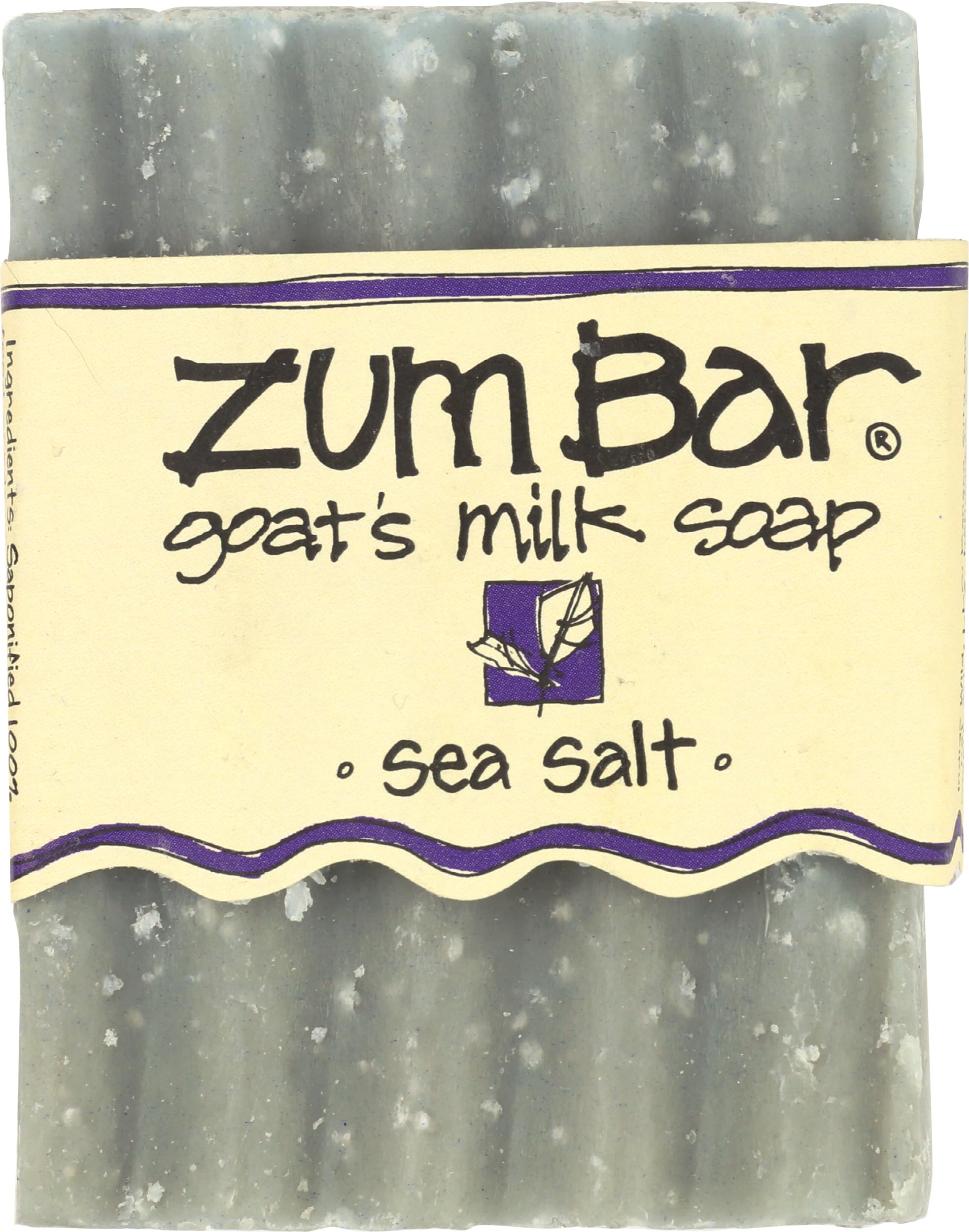 Indigo Wild, Zum Bar, Goat's Milk Soap, Sea Salt, 3 oz Bar