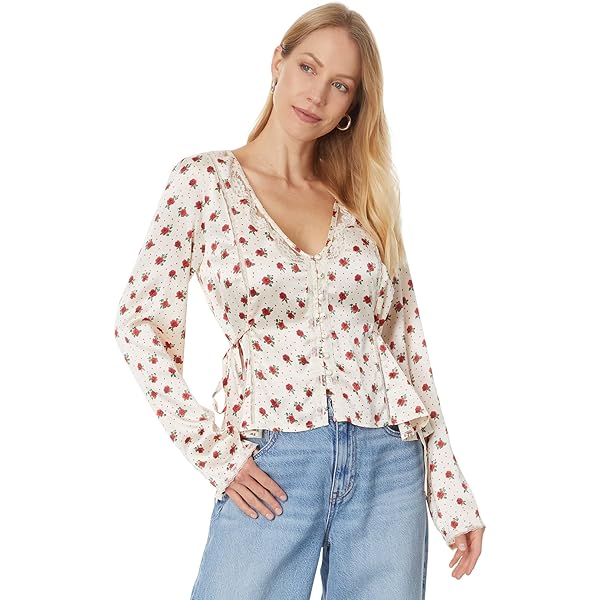 Beach Riot Women's Kamara Top, Alps Fairisle Waffle at