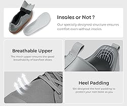 AIRHAS Men's Barefoot Shoes Zero Drop Workout