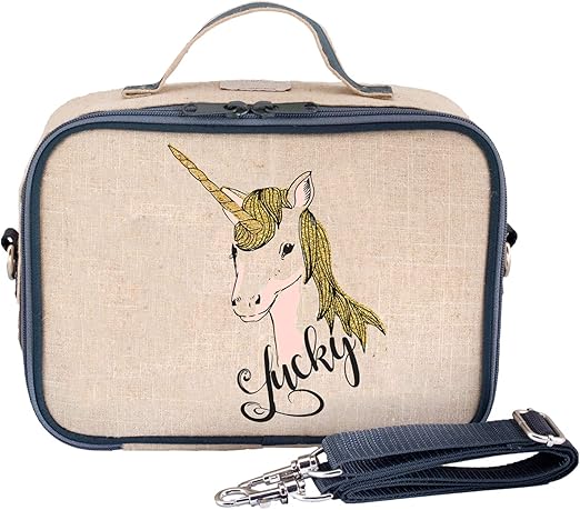 linen lunch bag
