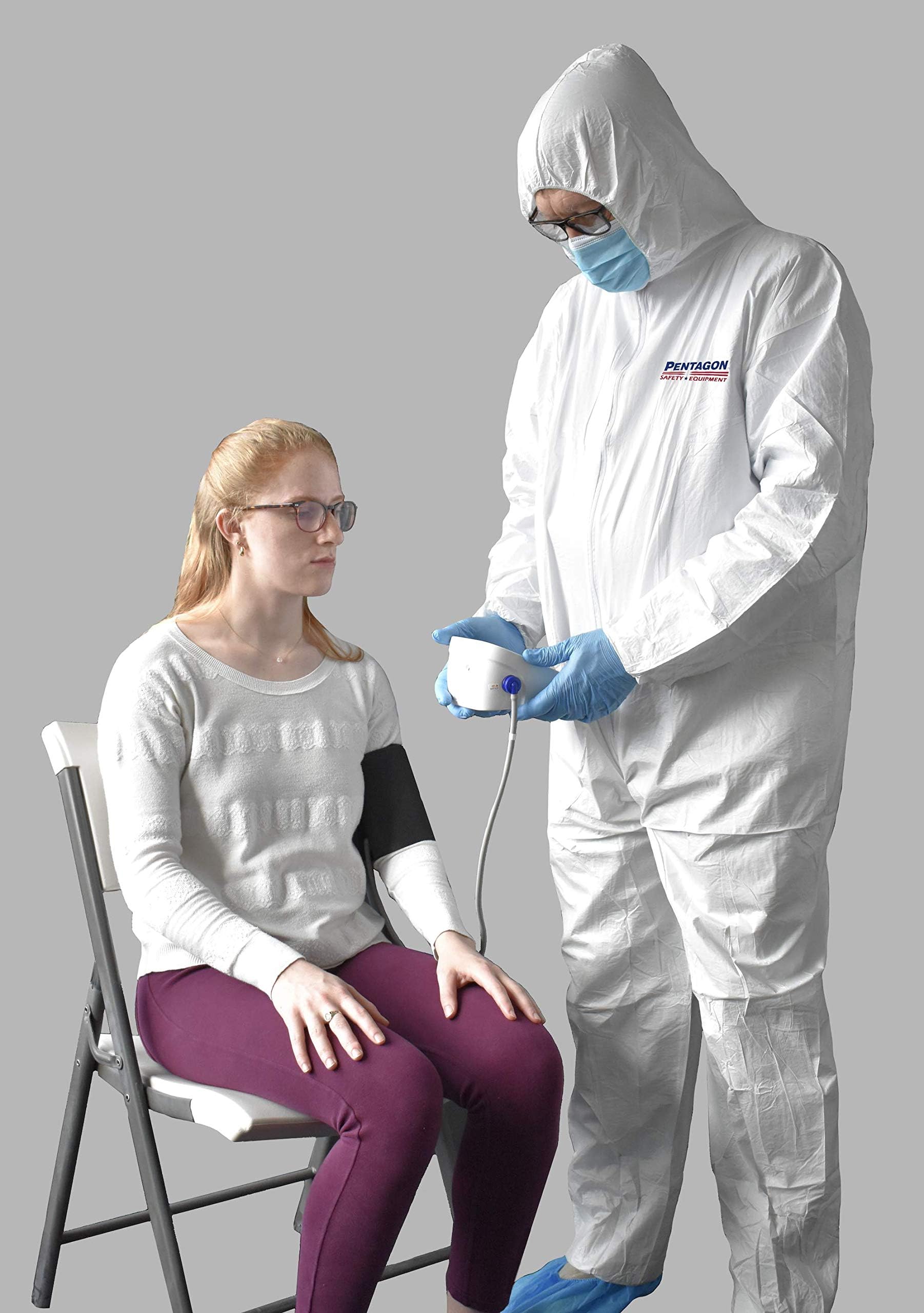 Protective Coverall Suit - 5pcs (M-3XL)