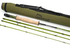 MOONLIT FLY FISHING Moonlit Lunar S2-Glass Fiberglass Fly Rod | New 2025 Model