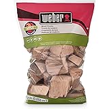 Weber 17139 Apple Wood Chunks, 350 cu. in. (0.006 Cubic Meter), m³
