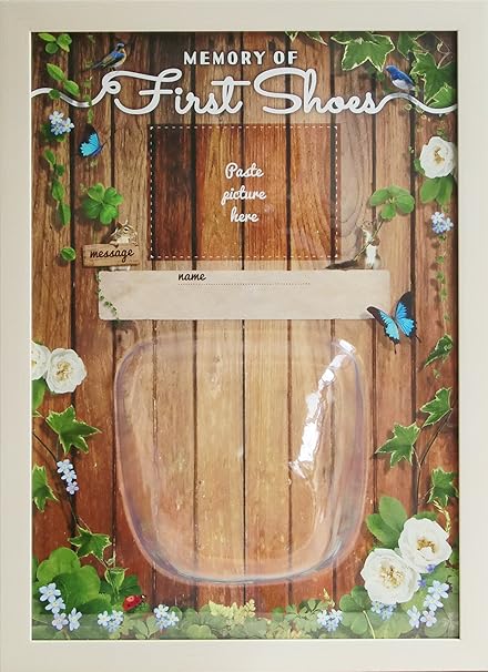 Amazon ファーストシューズフレーム No2 Wh メモリアルボックス ベビー マタニティ 通販