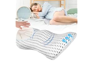 sproerden Lumbar Support Pillow for Office Chair Backrest and Car Seat,Improve Sitting Posture,Relieve Back and Lumbar Pain,Ergonomic Design,Breathable,Removable and Washable Lumbar Pillow(White