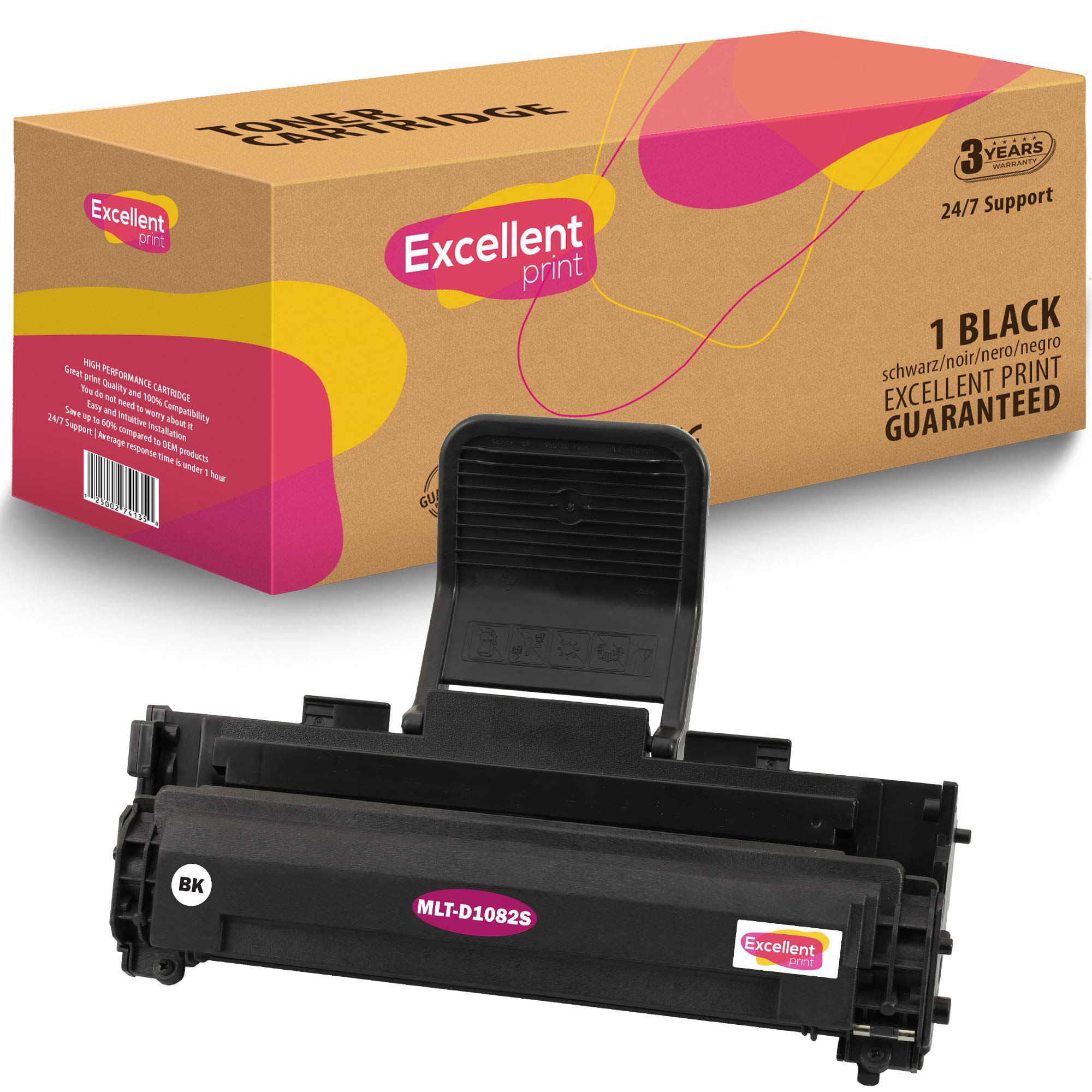 Excellent Print MLT-D1082S Compatible Toner cartridge for Samsung ML-1640 ML-2240 ML-1642 ML-2241