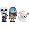 Disney Tim Burton’s Nightmare Before Christmas Small Plushie 3-Piece Set, Felt and Embroidered Details, Kids Toys for Ages 3 Up by Just Play