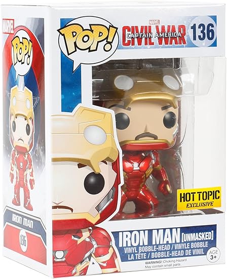 funko pop iron man 136