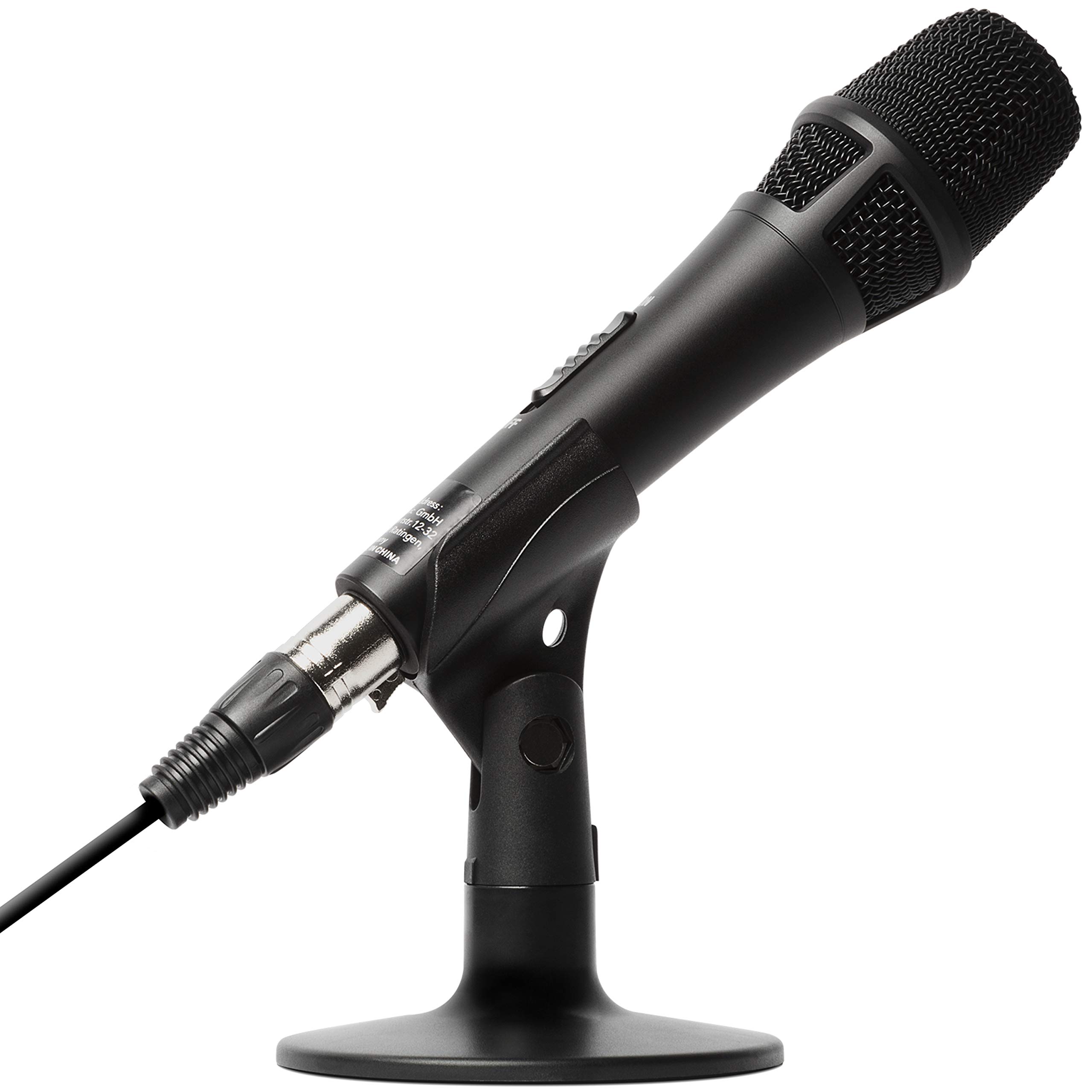 Marantz Pro M4U - USB Condenser Microphone with Audio Interface, Mic Cable and Desk Stand - for Podcast Projects, Streaming and Recording Instruments