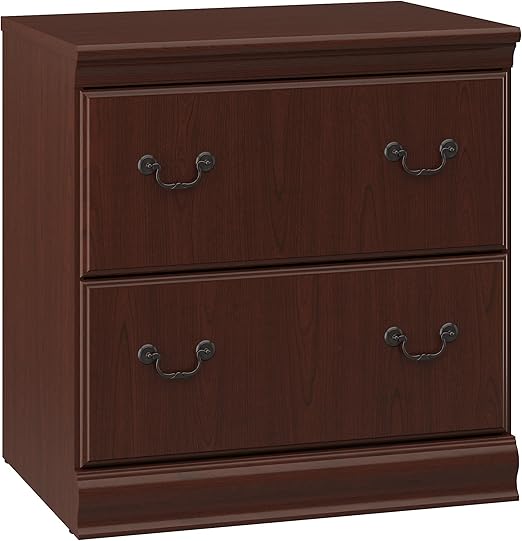 Amazon Com Bush Furniture Birmingham Lateral File Cabinet In