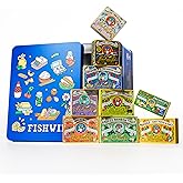 Fishwife Gift Tin Collection 9-Pack (Variety of Tinned Seafood including Smoked Salmon, Rainbow Trout, Sardines, Mussels, Tuna & More!) | Gluten Free, High Protein, Omega-3s