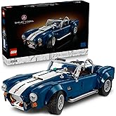 LEGO Icons Shelby Cobra 427 S/C Car Building Set for Adults - Bedroom, Office, or Book Shelf Decor for Sports Car Fans, Ages 