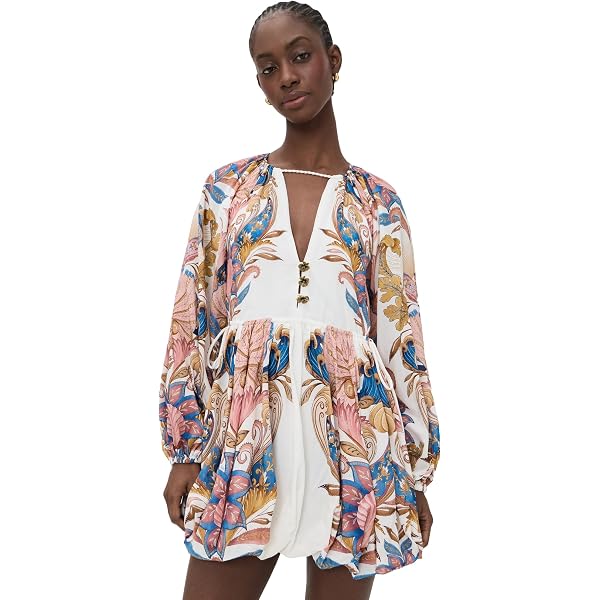 off-white picnic peppers ainika organic cotton mini dress Off-White Picnic Peppers Ainika Mini Dress  FARM Rio